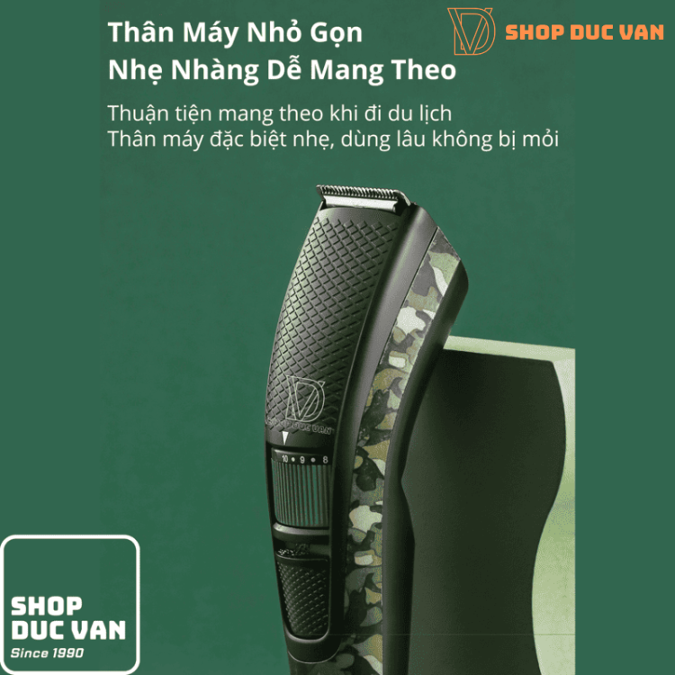Máy Tỉa Râu Tông Đơ Cắt Tóc Sạc USB Nhỏ Gọn Hiệu Năng Vượt Trội