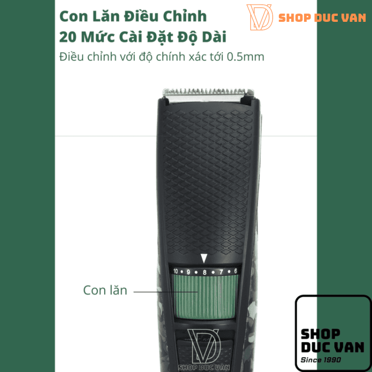 Máy Tỉa Râu Tông Đơ Cắt Tóc Sạc USB Nhỏ Gọn Hiệu Năng Vượt Trội