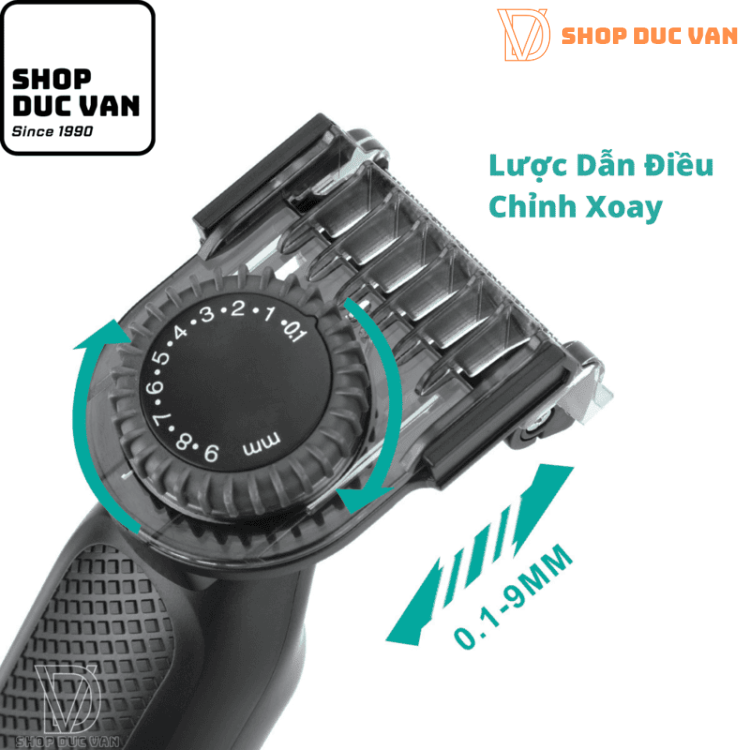 Máy Cạo Râu, Tỉa Râu, Tông Đơ Dành Cho Nam Cạo Khô Và Ướt