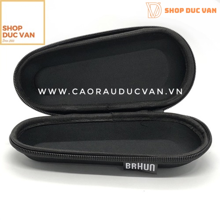 Túi cứng đựng máy cạo râu Braun Series 5 tiện dụng có khóa kéo mang theo du lịch